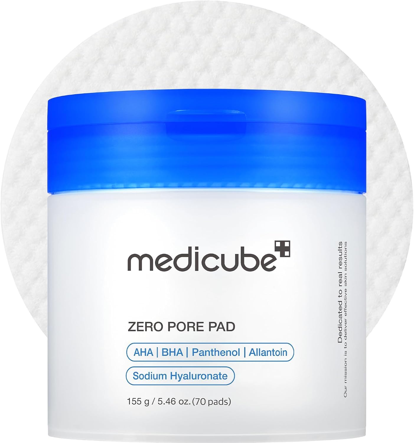 medicube Zero Pore Pad 2.0 Pore Care Exfoliating Pads | Pad double texture AHA 4