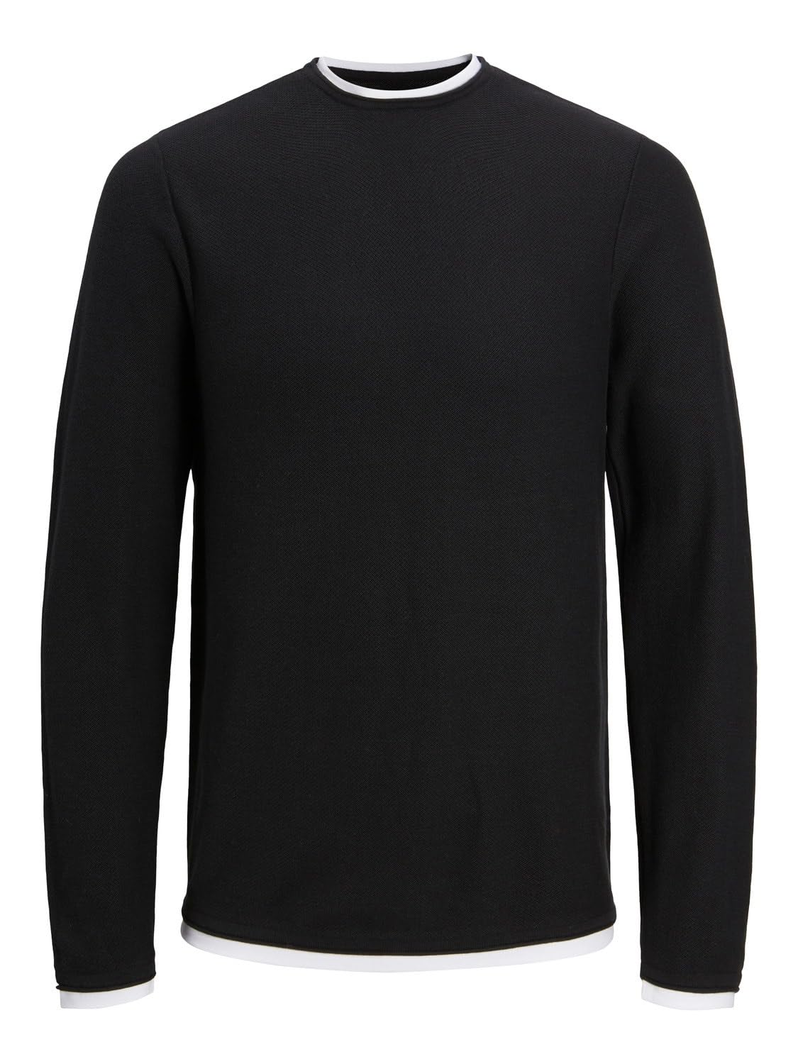 JACK & JONES Male Knitted Jumper Plain Knitted Jumper