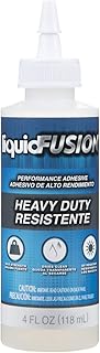 Aleene's Liquid Fusion Heavy-Duty Glue 4 fl oz, Maximum Strength, NonToxic & Dries Clear, Ideal for Rhinestone Crafts, Diamond Art, Glitter