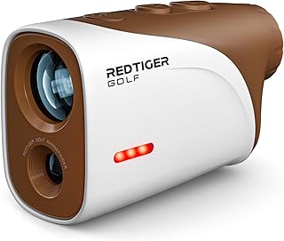 REDTIGER Mini 1200-Yard Golf Range finder with Slope & Pin-Lock Vibration