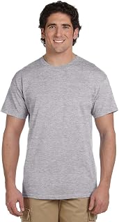 Gildan Men's Ultra Cotton Crew Neck Short Sleeved T Shirt Top Classic Item Men's