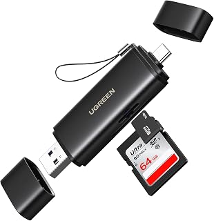UGREEN SD Card Reader 2-in-1 USB C USB A Micro SD Card Reader (SD 4.0)