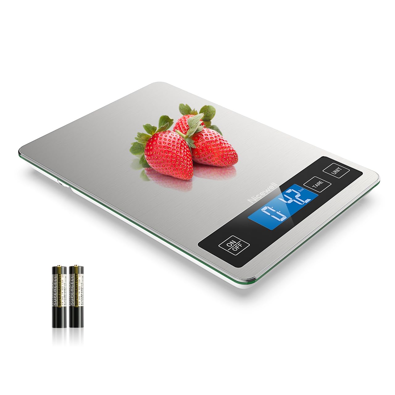 Nicewell Food Scale 22lb Digital Kitchen Scale for Cooking Baking | Tare Functio
