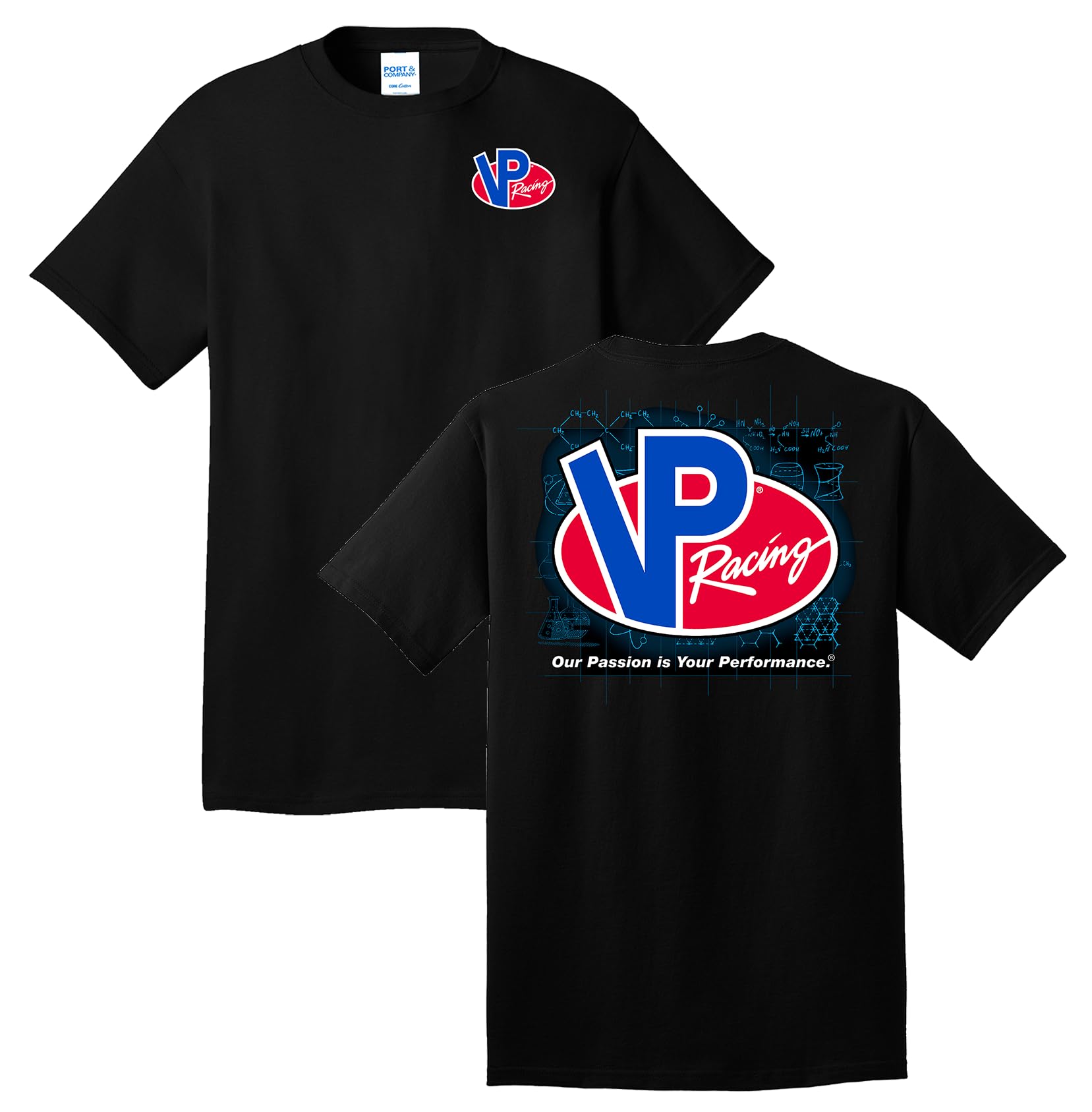 VP Racing Fuels Blueprint Tee - Softstyle Preshrunk T-Shirt - Officially License