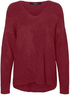 VERO MODA Knitted Pullover VMCREWLEFILE Pullover
