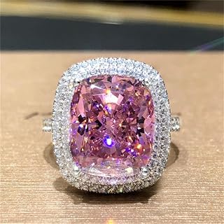 Anelli di lusso con zirconi cubici brillanti per donne splendidi accessori per feste di nozze