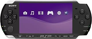 Sony Playstation Portable PSP 3000 Series Handheld Gaming Console System (Black) (Renewed)