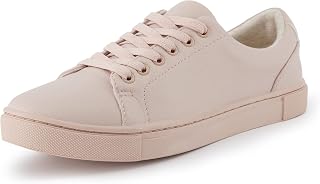 CUSHIONAIRE Hashtag Women's Lace-Up Sneaker + Comfortable Foam, Wide Widths Available, Blush 37 EU