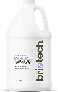 BRIOTECH Extra Strength HOCl Multi-Surface Cleaner Refill, 1 Gallon | Fragrance-free 500 ppm bulk jug, free of bleach, alcohol, ammonia, quats & dye, refills bottles, foggers & ULV sprayers