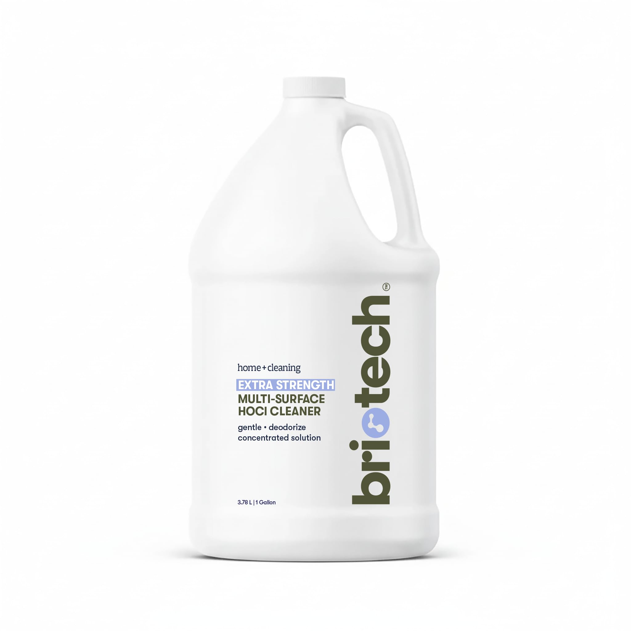 BRIOTECH Extra Strength HOCl Multi-Surface Cleaner Refill, 1 Gallon | Fragrance-