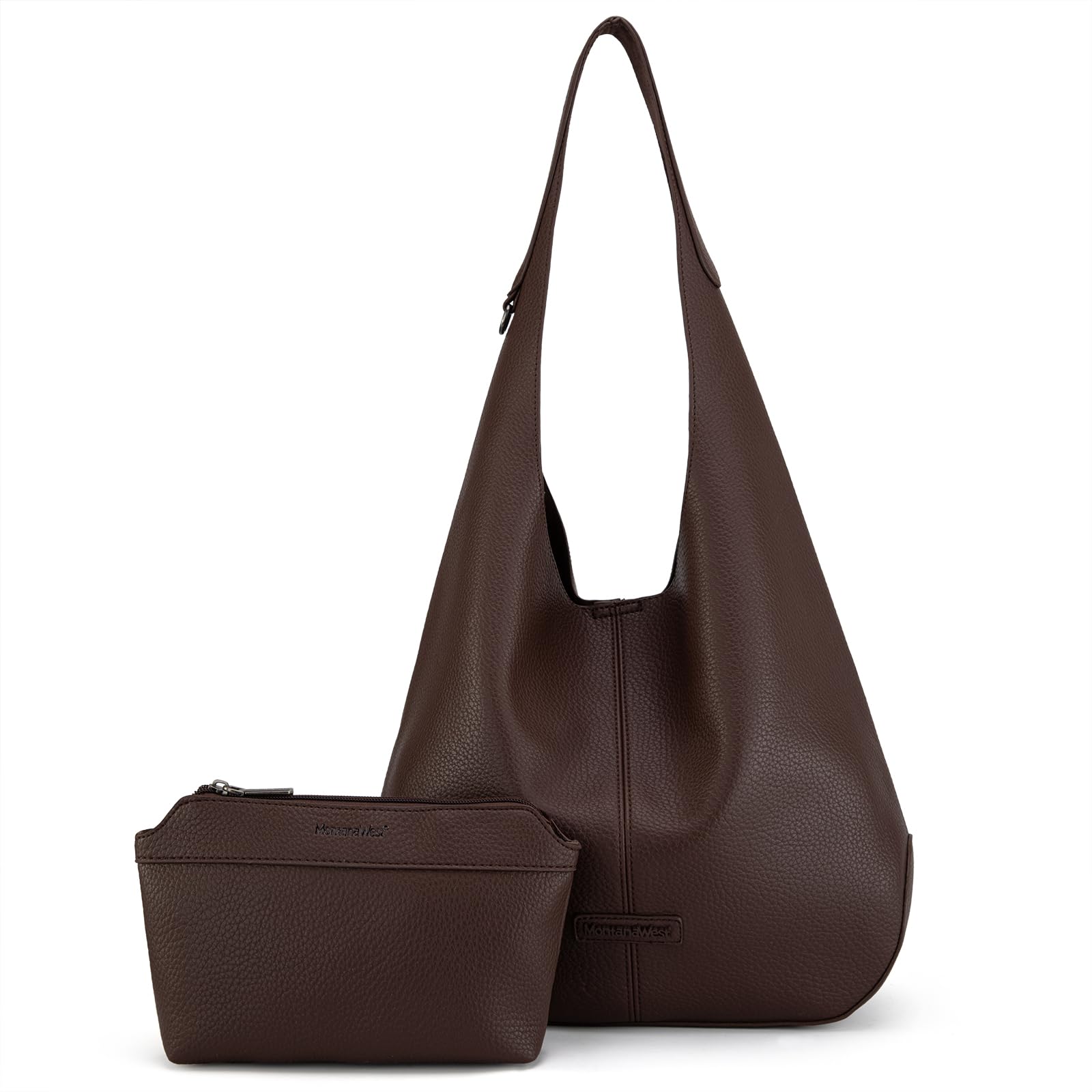 Montana West Hobo Purse for Women, Large Slouchy Vegan Leather Shoulder Bag
