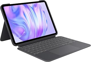 Logitech Combo Touch iPad Pro 11 inch M4 & M5 2024 2025 - Midnight Black | Detachable, built-in kickstand, comfortable typing, multi-use modes, compatible with M5 (2025) models