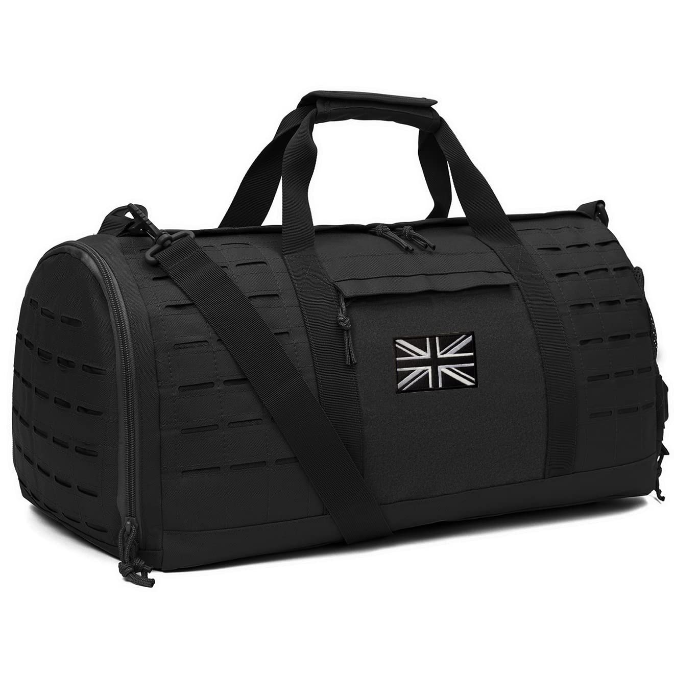 QT&QY 40L Military Tactical Duffle Bag for Men Sport Gym Fitness Tote Travel Tra