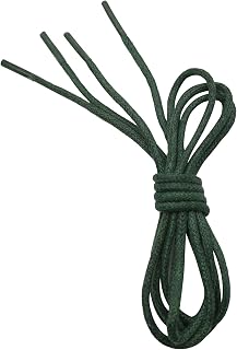 VSUDO Business Shoelaces Waxed Diameter 2.5 mm Thin Round Shoelaces