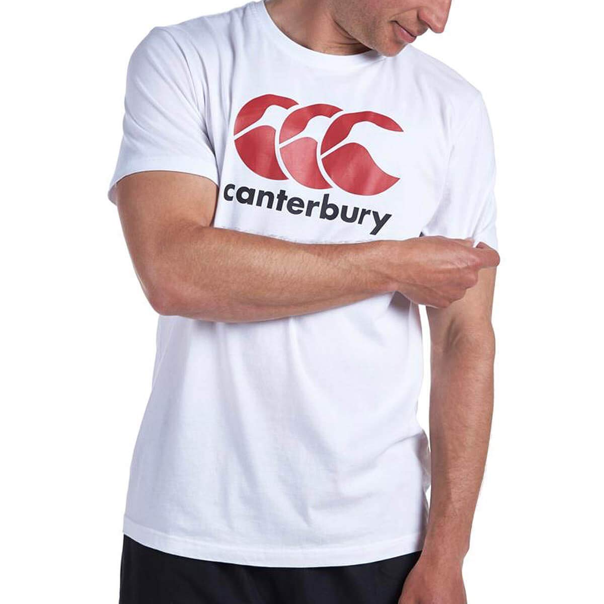 Canterbury Men's CCC Logo Tee T-Shirt | Soft Cotton Blend CCC Logo Tee (Pack of 