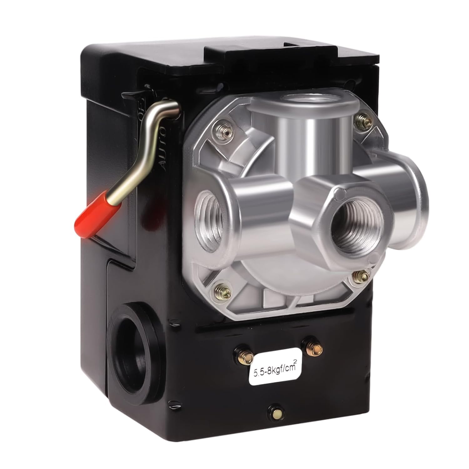 Ketofa LF10-4H Pressure Switch, 4 Port Air Compressor Pressure Switch Replacemen