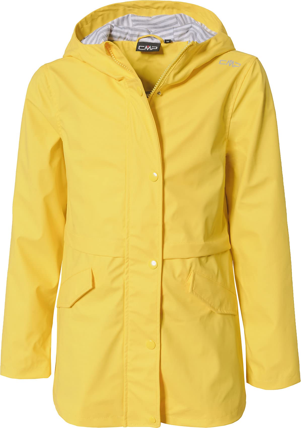 CMP Boy's Jacket with Fixed Hood