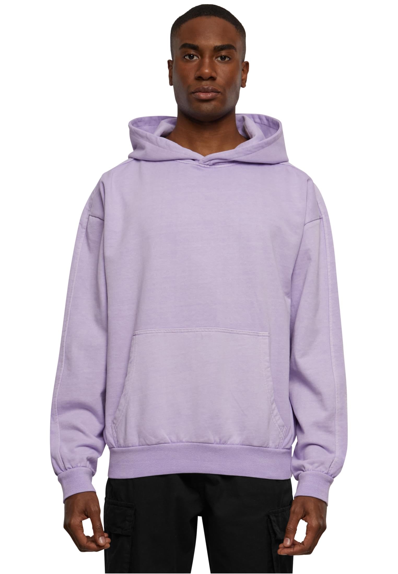Urban Classics Felpa con Cappuccio Heavy Terry Garment Dye Maglia di Tuta Uomo (