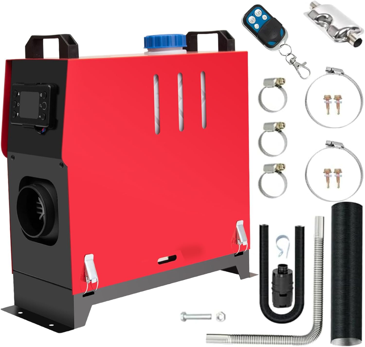 Jacgood Chinese Diesel Night Heater Kit 12V 5KW-8KW Diesel Air Heater | Remote M