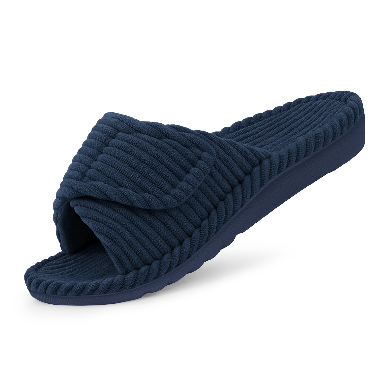 Litfun Orthopedic House Slippers for Women with Adjustable Arch Support, Indoor 