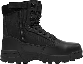 Brandit Zipper Tactical Unisex Boots Black
