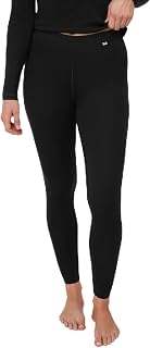 DANISH ENDURANCE Women's Thermal Leggings, Merino Wool, Women's Underwear