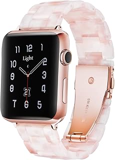 Light House Apple Watch Bands-Fashion Lightweight Resin iWatch Bands for Women Men 38mm/40mm/41mm/42mm(Series 11 10), 49mm/46mm/45mm/44mm/42mm(S 3 2 1), Compatible with Apple Watch Series 11 SE 10 9 8 7 6 5 4 3 Ultra