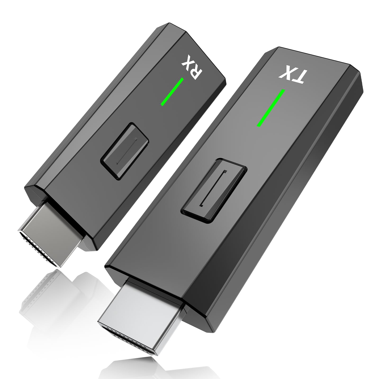 Upgraded Wireless HDMI Transmitter and Receiver 328FT/100M Plug and Play | 4k De