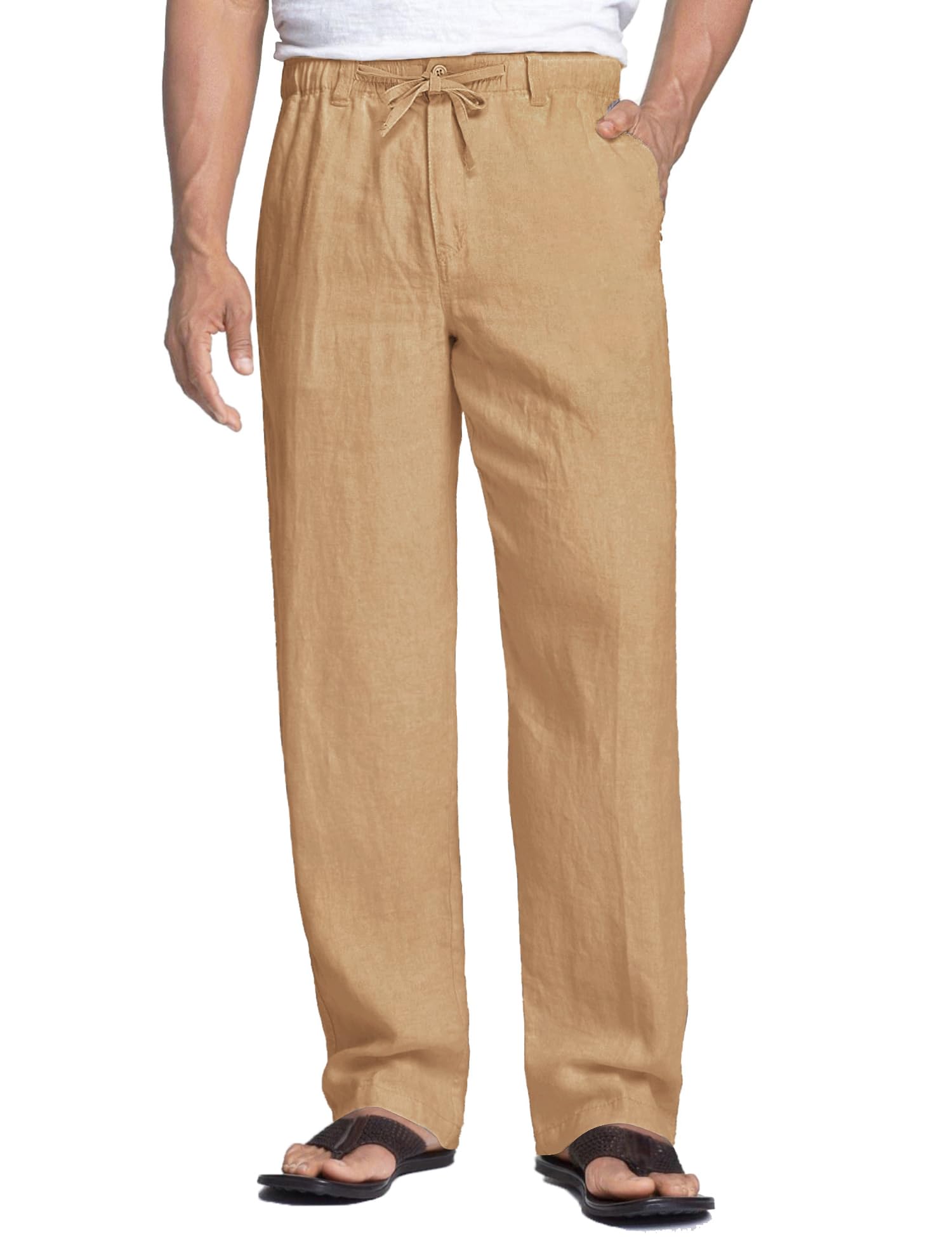 Coofandy Pantalones Rectos Casuales para Hombre