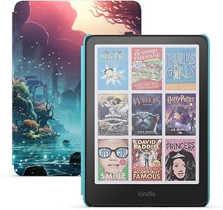 Amazon Kindle Colorsoft Kids (2024 model) | First Kindle for children in colour, with cover– 16 GB – Fantasy River