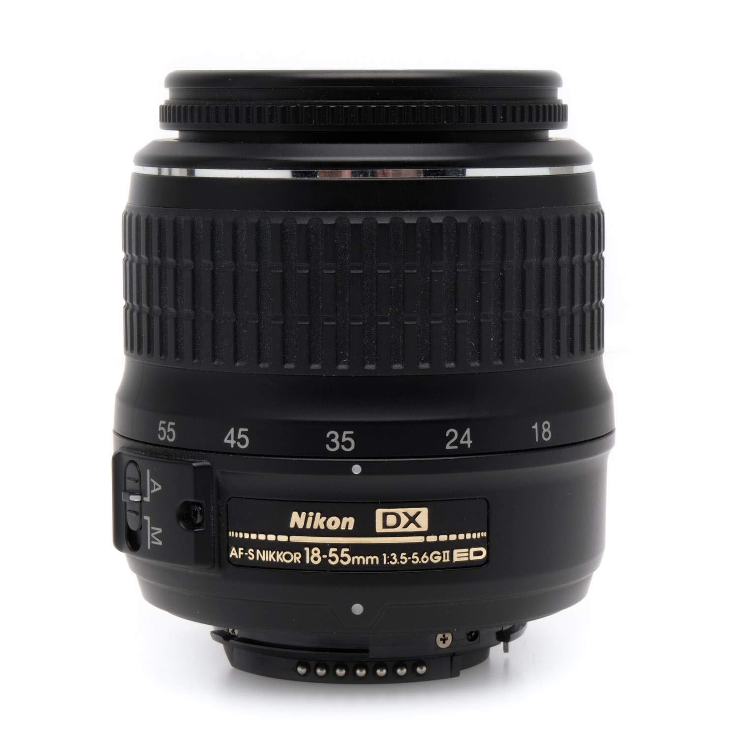 Nikon AF-S DX NIKKOR 18-55mm f/3.5-5.6G ED II Zoom Lens with Auto Focus for Niko