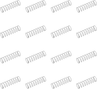 uxcell 50Pcs 304 Stainless Steel Compression Springs,0.8mmWD,14mm ODx45mm L | Small Tiny Spring,for Pen,Home Repair,DIY,Workshop,Industrial Use,Silver Tone