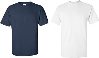 Gildan Men's T-Shirt Aus Schwerer Baumwolle Mehrfarbig,Stil G5000 T-Shirt (Pack of 10)