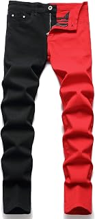 RXXKKK Men's Regular Skinny Jeans
