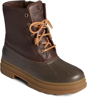 Sperry Mens Saltwater 2.0 Leather Rain Boots