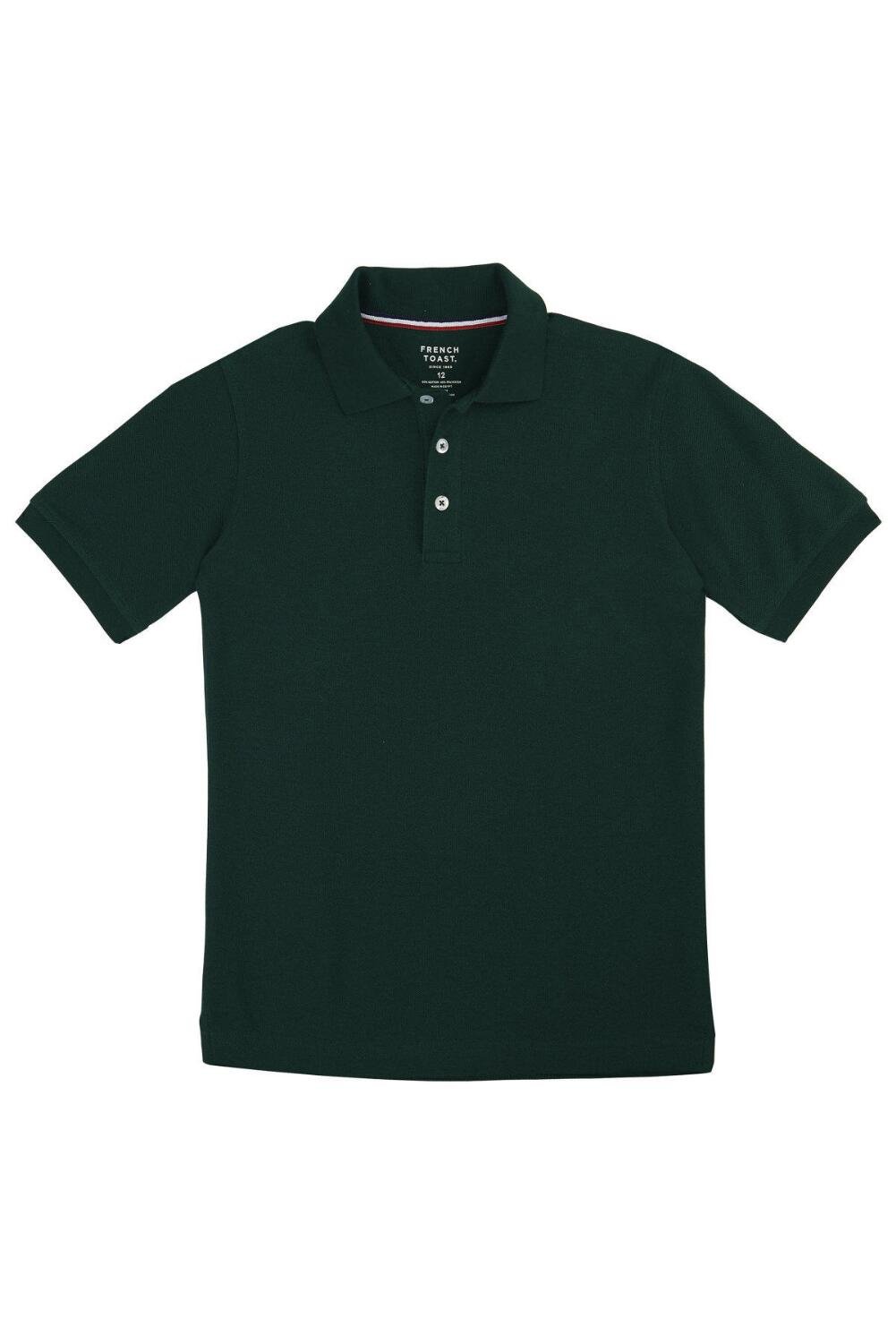 French Toast Boys' Short Sleeve Pique Polo