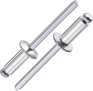 Wensilon (250Pcs) 3/16"x1/2" Aluminum blind pro Rivets,Aluminum Grip and Steel Mandrel