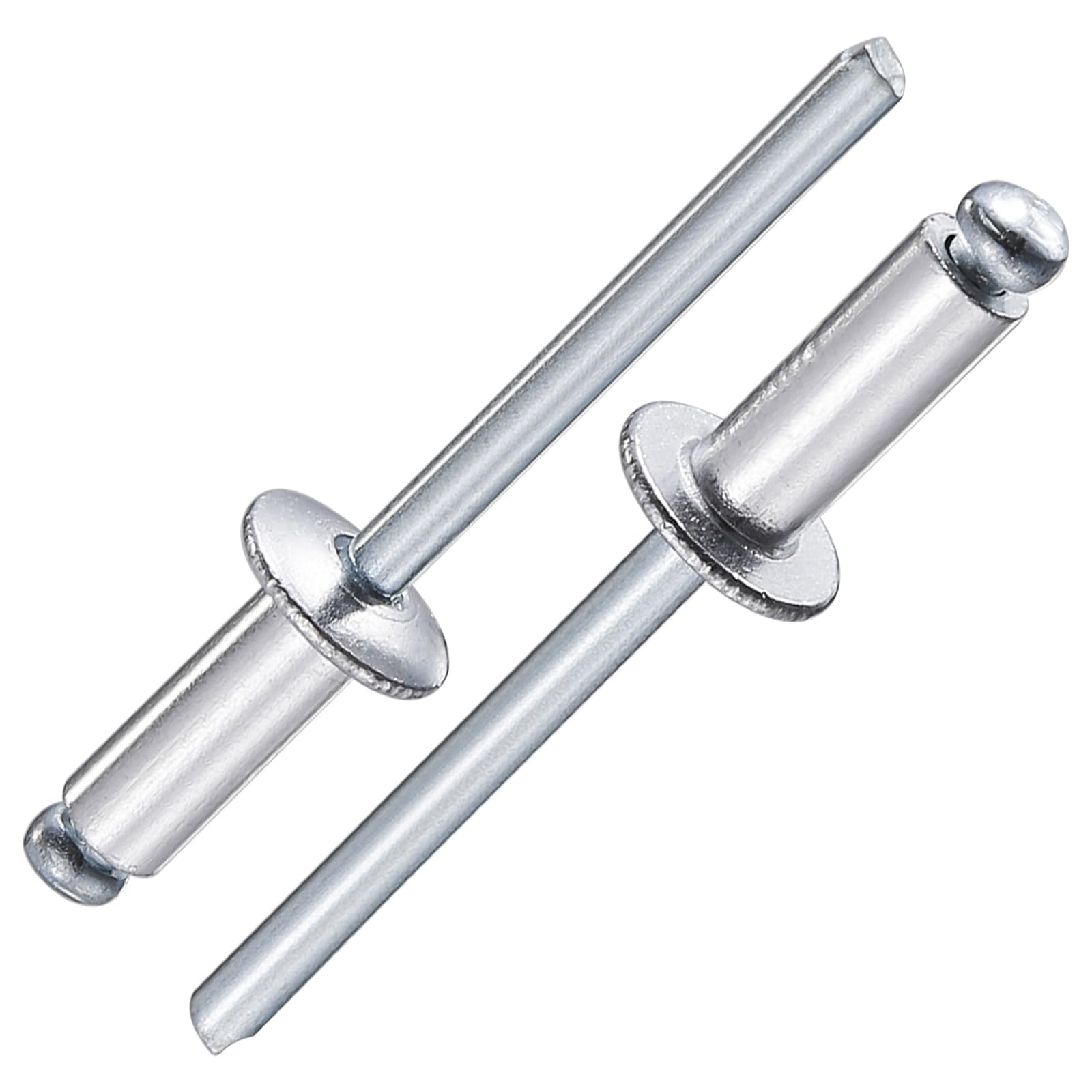Wensilon (250Pcs) 3/16"x1/2" Aluminum blind pro Rivets,Aluminum Grip and Steel M