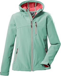 Killtec Girls Softshell Jacke Softshell Jacket/Outer Jacket with Hood Girls (Pack of 1)