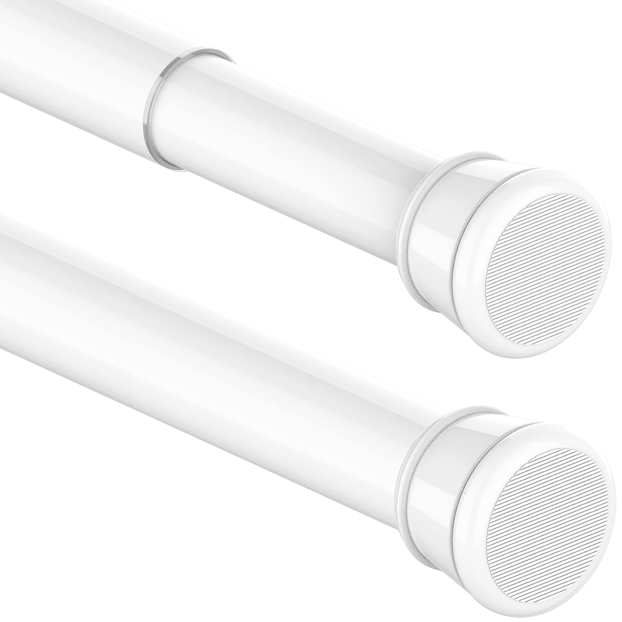 1 x Shower Curtain Rail, No Drilling, Telescopic Rod, Clothes Rail, Curtain Rail