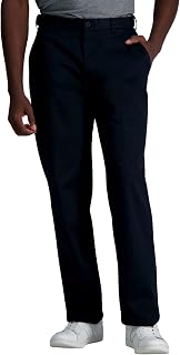 Haggar Men's Haggar Men's Wrinkle Free Performance Khaki Classic Fit Flat Front Pant