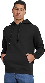 Urban Classics Men's Basic Hooded Sweatshirt Black Regular/Regular Fit