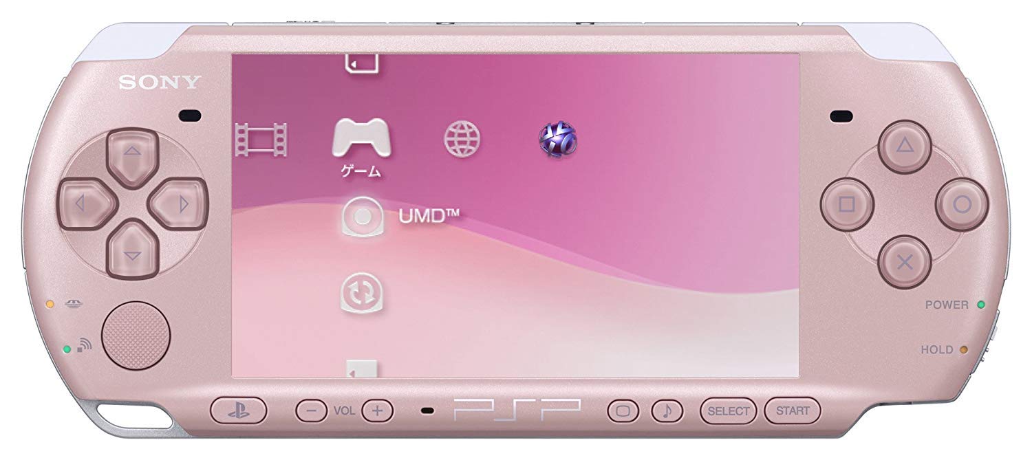 Sony Playstation Portable PSP 3000 Series Handheld Gaming Console System (Pink) 