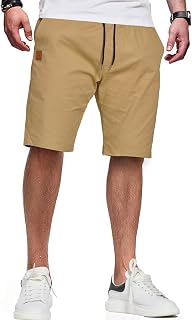 ZOXOZ Men's Cotton Shorts with Pockets Men's Shorts