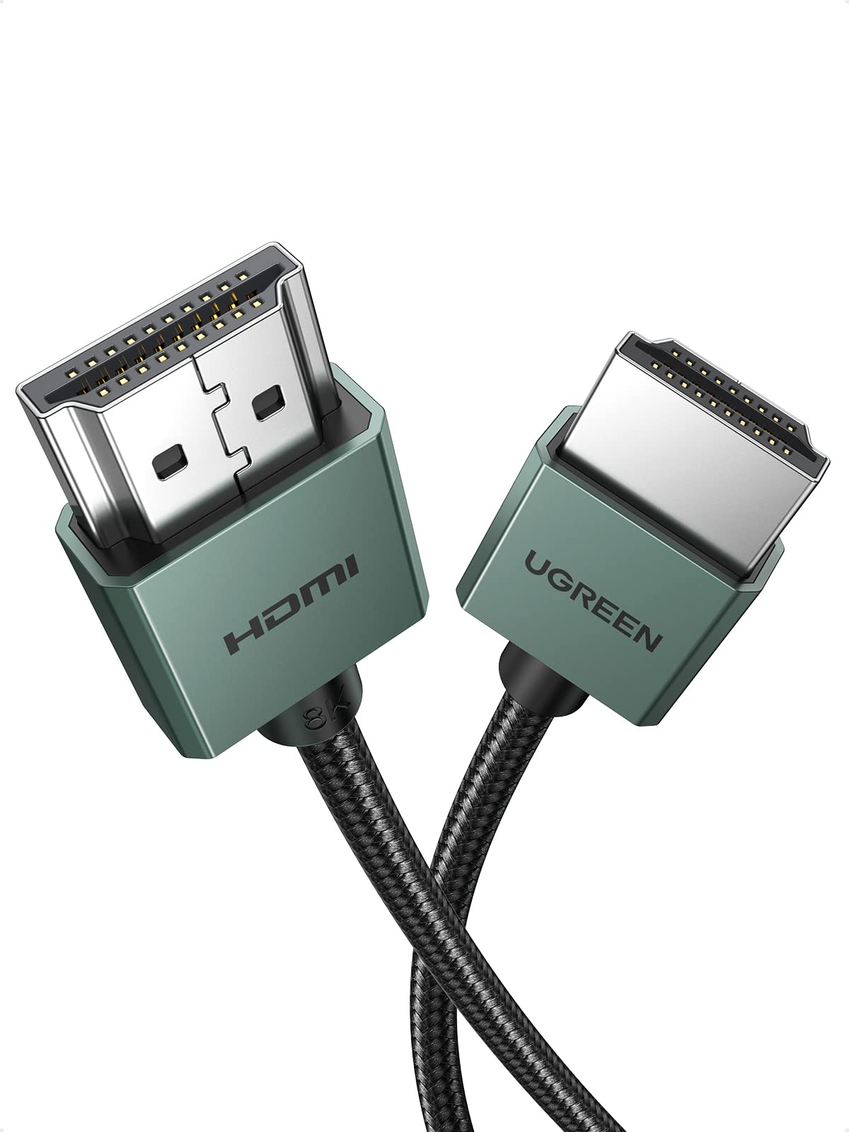 UGREEN HDMIケーブル 8K@60HZ 極細 hdmi2.1 超高速48Gbps Dynamic HDR HDCP eARC 3D対応 2m