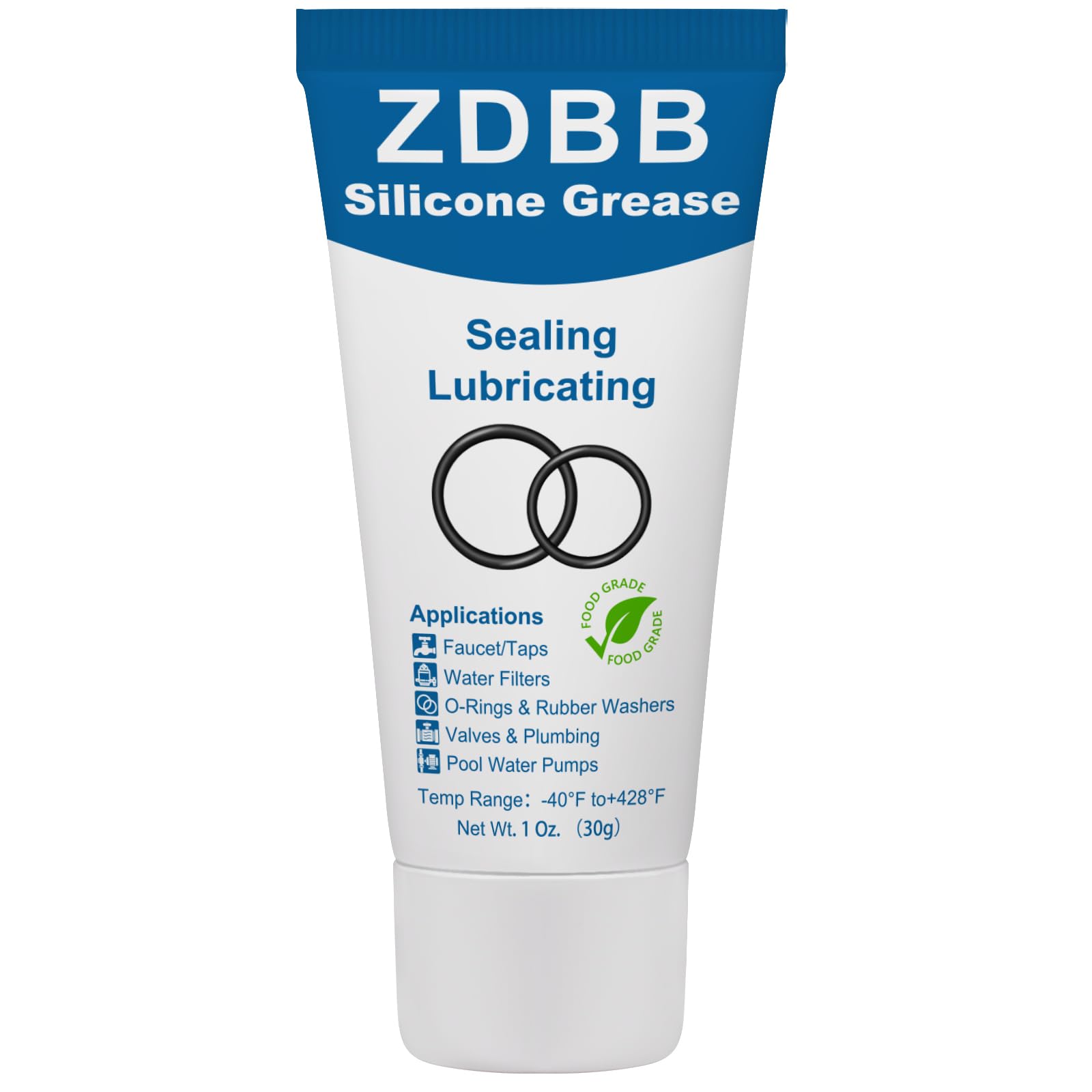 ZDBB Tap O Rings Grease Silicone Lubricant for Oring Rubber Washers Water Filter