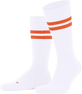 FALKE Unisex Adult Dynamic Socks Breathable Cotton Lightweight Padding Pattern Striped Pattern Retro Thick Ribbed Ideal with Sneakers and Sporty Look 1 Pair