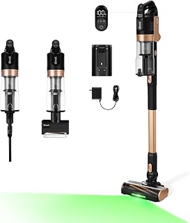 Levoit VortexIQ® Pro Cordless Vacuum, Powerful Suction, 60-Min, Upgrade | Mini Motorized Brush, NeoSight™ Dust Detection, Anti-Tangle TripleStrike™ Brush, 5 stage HEPA Filter, 180° Lay-Flat Design