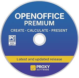 Apache Open Office Premium Full Latest Edition for ALL Windows and mac | Alternative to Microsoft Office: Compatible with Word, Excel and PowerPoint