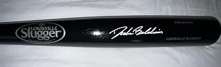 Drake Baldwin Atlanta Braves Autographed Signed Bat Beckett Witness Hologram Black
